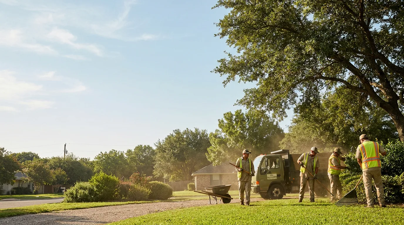 Landscaping in Wills Point, TX near me